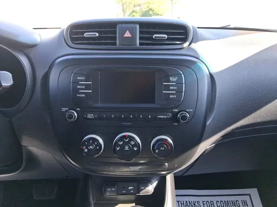 2018 Kia Soul Base (KNDJN2A21J7) with an 1.6L L4 DOHC 16V engine, 6M transmission, located at 8750 N County Rd 25A, Piqua, OH, 45356, (937) 908-9800, 40.164391, -84.232513 - Pack the hatch, cue up your playlist, and point your next drive toward something practical and fun: this 2018 Kia Soul Base is a smart fit for commuters, first-time buyers, and weekend wanderers who want easy parking, flexible cargo space, and real-world efficiency without giving up personality. Whe - Photo#13