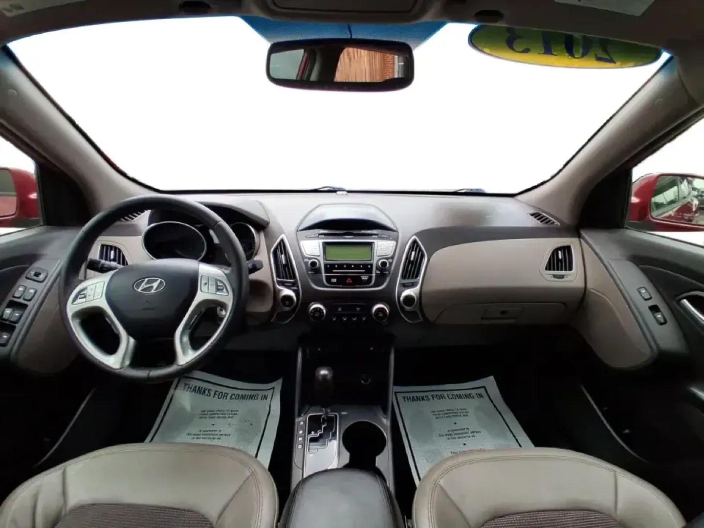 2013 Hyundai Tucson GLS (KM8JUCAC7DU) with an Theta II 2.4L I-4 DOHC engine, 6-Speed Automatic transmission, located at 8750 N County Rd 25A, Piqua, OH, 45356, (937) 908-9800, 40.164391, -84.232513 - Need a dependable SUV that can handle Ohio weather, school drop-offs, and weekend getaways without stretching your budget? This 2013 Hyundai Tucson GLS in eye-catching Garnet Red is built for real life-comfortable for daily commuting, confident on slick winter roads, and practical for everything fro - Photo#19