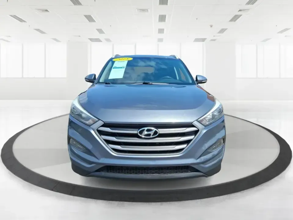 2018 Hyundai Tucson SEL Plus (KM8J33A4XJU) with an Nu 2L I-4 gasoline direct injection engine, 6A transmission, located at 1230 East Main St, Xenia, OH, 45385, (937) 908-9800, 39.688026, -83.910172 - Need a do-it-all SUV that fits real life in Greene County-school runs, long commutes to Dayton, and weekend getaways to John Bryan State Park-without sacrificing comfort or confidence? This 2018 Hyundai Tucson SEL Plus in Coliseum Gray is built for drivers who want practical space, modern tech, and - Photo#7