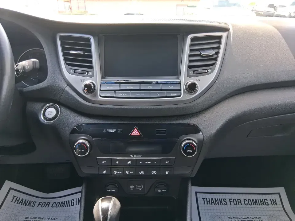 2018 Hyundai Tucson SEL Plus (KM8J33A4XJU) with an Nu 2L I-4 gasoline direct injection engine, 6A transmission, located at 1230 East Main St, Xenia, OH, 45385, (937) 908-9800, 39.688026, -83.910172 - Need a do-it-all SUV that fits real life in Greene County-school runs, long commutes to Dayton, and weekend getaways to John Bryan State Park-without sacrificing comfort or confidence? This 2018 Hyundai Tucson SEL Plus in Coliseum Gray is built for drivers who want practical space, modern tech, and - Photo#13