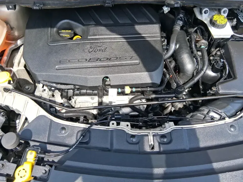 2017 Ford Escape Titanium (1FMCU9JD2HU) with an 1.5L L4 DOHC 16V engine, 6A transmission, located at 1230 East Main St, Xenia, OH, 45385, (937) 908-9800, 39.688026, -83.910172 - Whether you're a busy commuter running up and down US-35, a growing family juggling school drop-offs, or a weekend explorer heading out toward John Bryan State Park, this 2017 Ford Escape Titanium is the kind of compact SUV that fits real life in Xenia. With confident AWD capability, upscale comfort - Photo#11