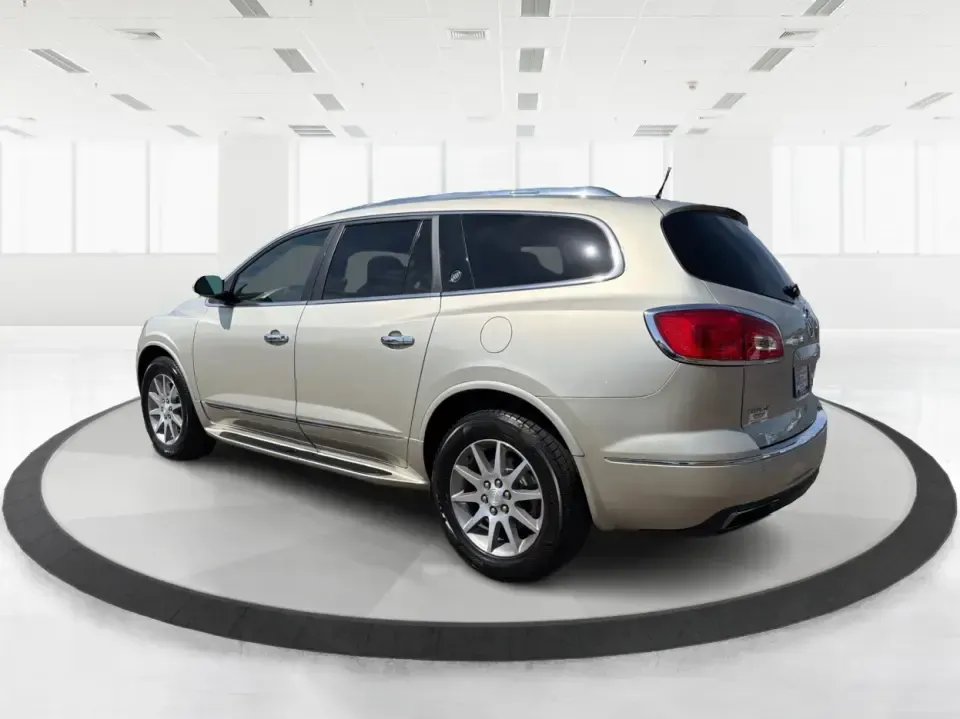 2016 Buick Enclave Leather (5GAKVBKD6GJ) with an 3.6L V-6 gasoline direct injection engine, 6-Speed Automatic Overdrive transmission, located at 8750 N County Rd 25A, Piqua, OH, 45356, (937) 908-9800, 40.164391, -84.232513 - Need one vehicle that can handle school drop-offs, grocery runs, and a weekend road trip down I-75 without feeling cramped? This 2016 Buick Enclave Leather in Iridium Metallic is built for real-life family logistics and comfortable commuting around Moraine, Dayton, and the Miami Valley-offering thre - Photo#4