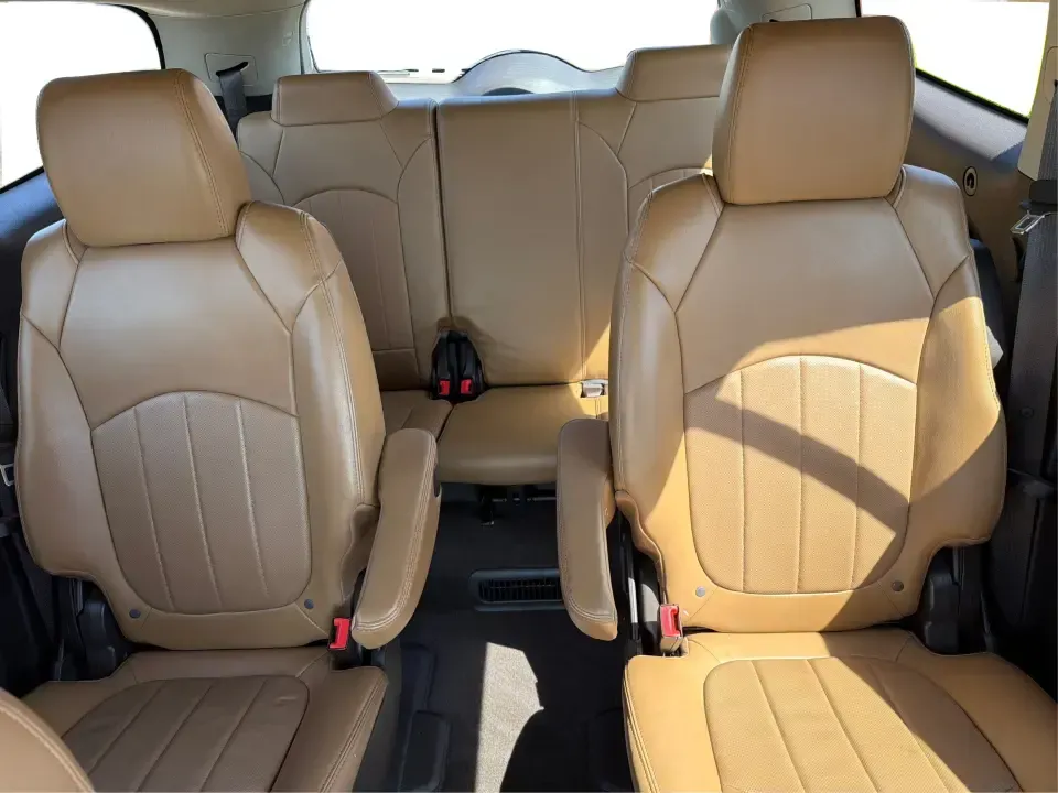 2016 Buick Enclave Leather (5GAKVBKD6GJ) with an 3.6L V-6 gasoline direct injection engine, 6-Speed Automatic Overdrive transmission, located at 8750 N County Rd 25A, Piqua, OH, 45356, (937) 908-9800, 40.164391, -84.232513 - Need one vehicle that can handle school drop-offs, grocery runs, and a weekend road trip down I-75 without feeling cramped? This 2016 Buick Enclave Leather in Iridium Metallic is built for real-life family logistics and comfortable commuting around Moraine, Dayton, and the Miami Valley-offering thre - Photo#14