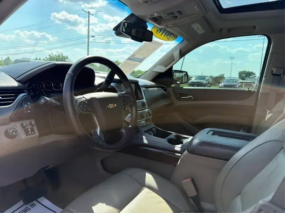 2016 Chevrolet Tahoe LT (1GNSKBKC8GR) with an EcoTec3 5.3L V-8 gasoline direct injection engine, 6A transmission, located at 8750 N County Rd 25A, Piqua, OH, 45356, (937) 908-9800, 40.164391, -84.232513 - If your weekends look like youth sports in the morning, a grocery run in the afternoon, and a last-minute road trip after dinner, this 2016 Chevrolet Tahoe LT 4WD is the kind of full-size SUV that keeps up with real life in Piqua. Finished in Summit White and built for comfort, capability, and confi - Photo#9