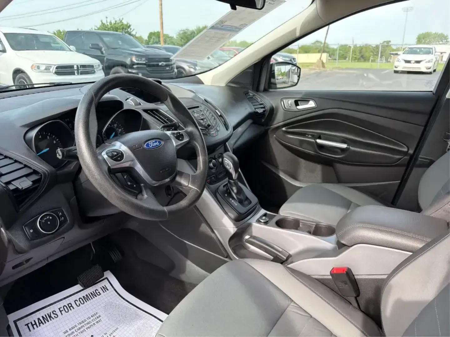 2016 Ford Escape SE (1FMCU0G75GU) with an 2.5L L4 DOHC 16V engine, 6-Speed Automatic transmission, located at 1099 N County Rd 25A, Troy, OH, 45373, (937) 908-9800, 40.057079, -84.212883 - Whether you're juggling school drop-offs, commuting up I75, or planning a weekend run to the Miami County Fairgrounds, this 2016 Ford Escape SE is the kind of practical SUV that fits real-life Troy, Ohio routines. With a versatile cabin, confident road manners, and easy-to-live-with features, it's a - Photo#9