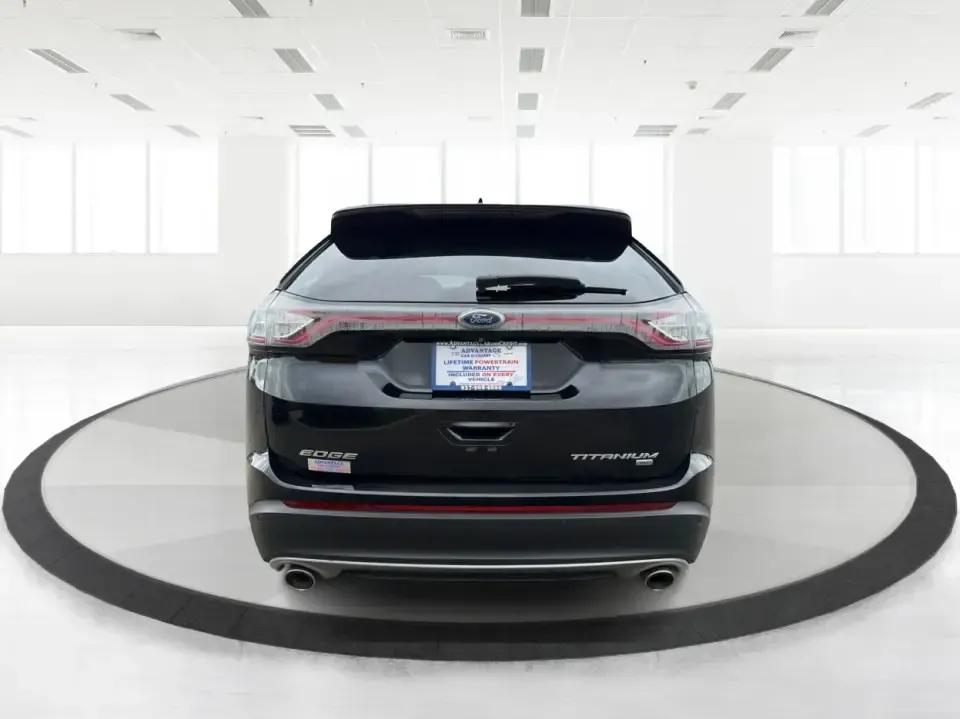 2018 Ford Edge Titanium (2FMPK4K82JB) with an 3.5L V6 DOHC 24V engine, 6A transmission, located at 1099 N County Rd 25A, Troy, OH, 45373, (937) 908-9800, 40.057079, -84.212883 - Need one SUV that can handle Ohio weather, keep the family comfortable, and still feel upscale for your daily commute? This 2018 Ford Edge Titanium in Shadow Black is built for real life-school runs, I-75 commuting, and weekend getaways to places like Charleston Falls Preserve-while giving you the p - Photo#3