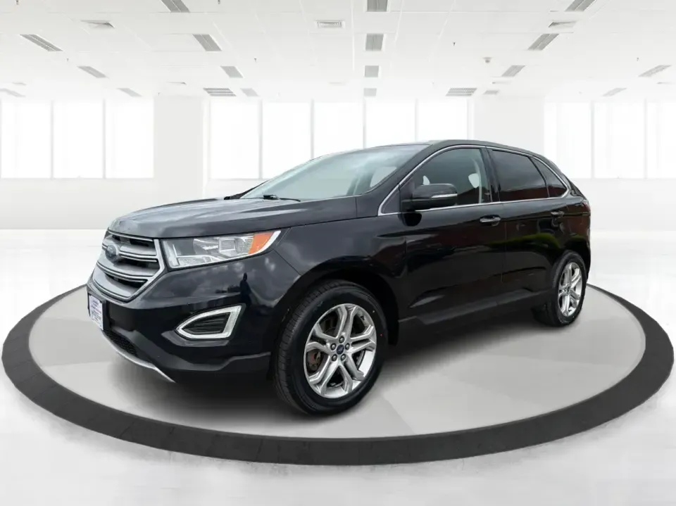 2018 Ford Edge Titanium (2FMPK4K82JB) with an 3.5L V6 DOHC 24V engine, 6A transmission, located at 1099 N County Rd 25A, Troy, OH, 45373, (937) 908-9800, 40.057079, -84.212883 - Need one SUV that can handle Ohio weather, keep the family comfortable, and still feel upscale for your daily commute? This 2018 Ford Edge Titanium in Shadow Black is built for real life-school runs, I-75 commuting, and weekend getaways to places like Charleston Falls Preserve-while giving you the p - Photo#8