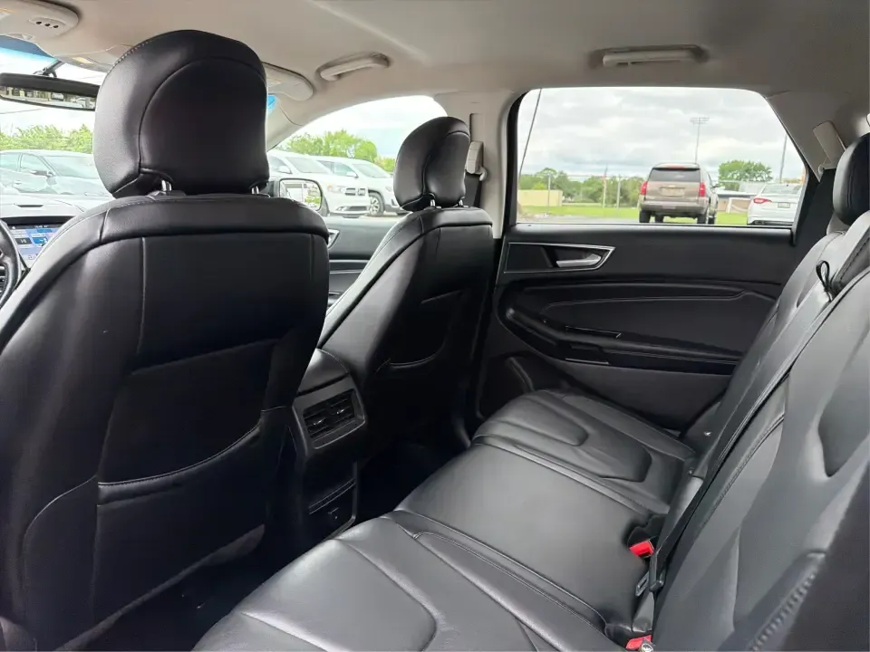 2018 Ford Edge Titanium (2FMPK4K82JB) with an 3.5L V6 DOHC 24V engine, 6A transmission, located at 1099 N County Rd 25A, Troy, OH, 45373, (937) 908-9800, 40.057079, -84.212883 - Need one SUV that can handle Ohio weather, keep the family comfortable, and still feel upscale for your daily commute? This 2018 Ford Edge Titanium in Shadow Black is built for real life-school runs, I-75 commuting, and weekend getaways to places like Charleston Falls Preserve-while giving you the p - Photo#10
