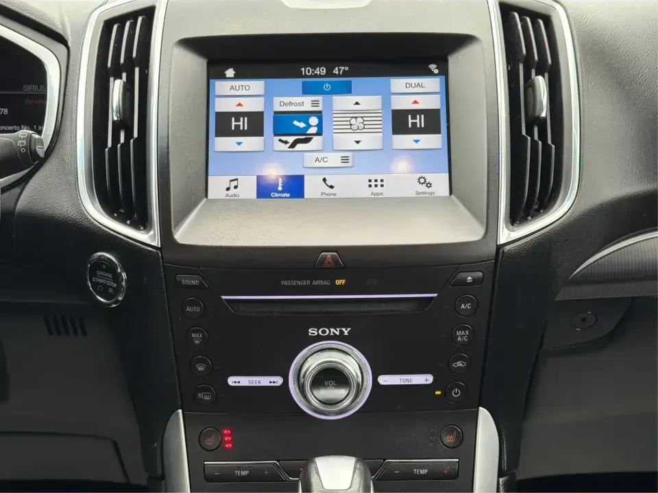2018 Ford Edge Titanium (2FMPK4K82JB) with an 3.5L V6 DOHC 24V engine, 6A transmission, located at 1951 S Dayton Lakeview Rd., New Carlisle, OH, 45344, (937) 908-9800, 39.890999, -84.050255 - Need one SUV that can handle Ohio weather, keep the family comfortable, and still feel upscale for your daily commute? This 2018 Ford Edge Titanium in Shadow Black is built for real life-school runs, I-75 commuting, and weekend getaways to places like Charleston Falls Preserve-while giving you the p - Photo#13