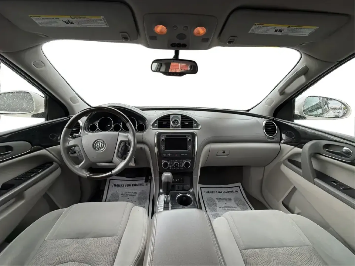 2015 Buick Enclave Convenience (5GAKRAKD6FJ) with an 3.6L V-6 gasoline direct injection engine, 6-Speed Automatic Overdrive transmission, located at 1230 East Main St, Xenia, OH, 45385, (937) 908-9800, 39.688026, -83.910172 - Road-trip weekends, school drop-offs, and stress-free grocery runs get a whole lot easier in a 3-row SUV that's built to keep everyone comfortable. This **2015 Buick Enclave Convenience** in **White Opal** is a smart pick for **growing families**, **busy commuters**, and **budget-conscious buyers** - Photo#22