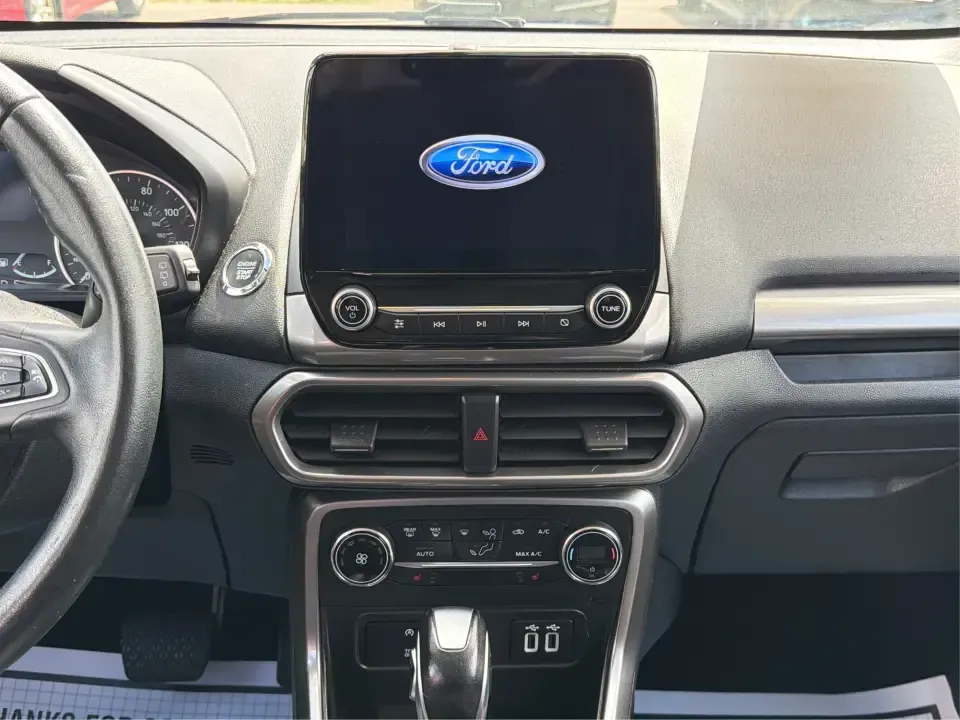 2020 Ford EcoSport SE (MAJ3S2GE5LC) with an EcoBoost 1L I-3 gasoline direct injection engine, 6A transmission, located at 1230 East Main St, Xenia, OH, 45385, (937) 908-9800, 39.688026, -83.910172 - Need a city-friendly SUV that can handle the daily commute, weekend errands, and quick getaways out to John Bryan State Park without feeling bulky? This **2020 Ford EcoSport SE** in eye-catching **Lightning Blue Metallic** is a smart fit for busy Xenia drivers who want easy parking, flexible cargo s - Photo#13