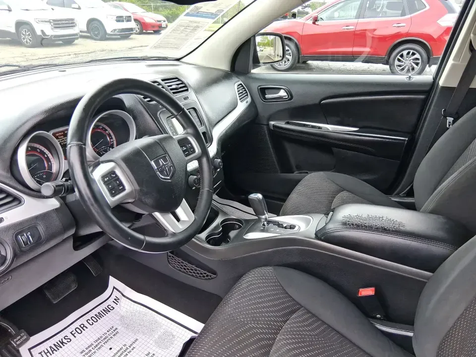2016 Dodge Journey SXT (3C4PDCBB9GT) with an 2.4L L6 DOHC 16V engine, 4A transmission, located at 1230 East Main St, Xenia, OH, 45385, (937) 908-9800, 39.688026, -83.910172 - Pack up the kids, load the groceries, or point the nose toward a weekend getaway at John Bryan State Park-this 2016 Dodge Journey SXT is the kind of practical SUV that fits real life in and around Xenia. With three-row flexibility, a comfortable ride for longer drives, and everyday convenience featu - Photo#9