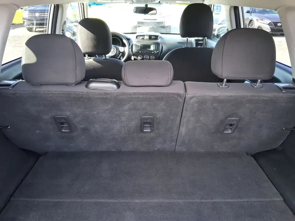 2015 Kia Soul Base (KNDJN2A28F7) with an 1.6L L4 DOHC 16V engine, located at 1099 N County Rd 25A, Troy, OH, 45373, (937) 908-9800, 40.057079, -84.212883 - Whether you're commuting down I-75, running errands between Troy neighborhoods, or packing up for a weekend escape to Charleston Falls Preserve, this 2015 Kia Soul is the kind of practical, personality-packed ride that fits real life. With its easy-to-park wagon shape, versatile cargo space, and fue - Photo#12