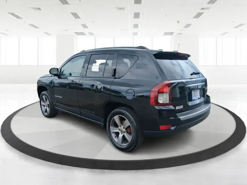2017 Jeep Compass High Altitude FWD (1C4NJCEBXHD) with an 2.4L L4 DOHC 16V engine, CVT transmission, located at 1951 S Dayton Lakeview Rd., New Carlisle, OH, 45344, (937) 908-9800, 39.890999, -84.050255 - Picture your next week looking simpler: a comfortable SUV for the daily commute down I70, school drop-offs, and spontaneous Saturday drives to Buck Creek State Park-without feeling like you have to put your life on hold while you shop for financing. This 2017 Jeep Compass High Altitude FWD in Black - Photo#4