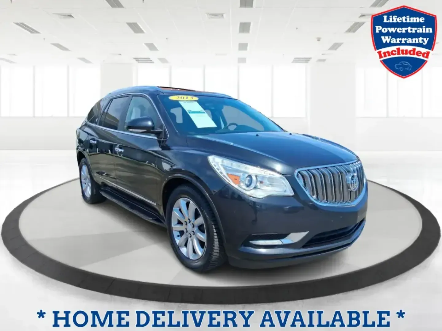2013 Buick Enclave Premium (5GAKVDKDXDJ) with an 3.6L V-6 gasoline direct injection engine, 6-Speed Automatic Overdrive transmission, located at 880 E. National Road, Vandalia, OH, 45377, (937) 908-9800, 39.891918, -84.183594 - Pack up the kids, cue up a road-trip playlist, and head out with confidence-this 2013 Buick Enclave Premium is built for real life in and around Vandalia, whether you're doing school drop-offs, commuting to Dayton, or loading up for a weekend at Taylorsville MetroPark. With three-row versatility, up - Photo#0