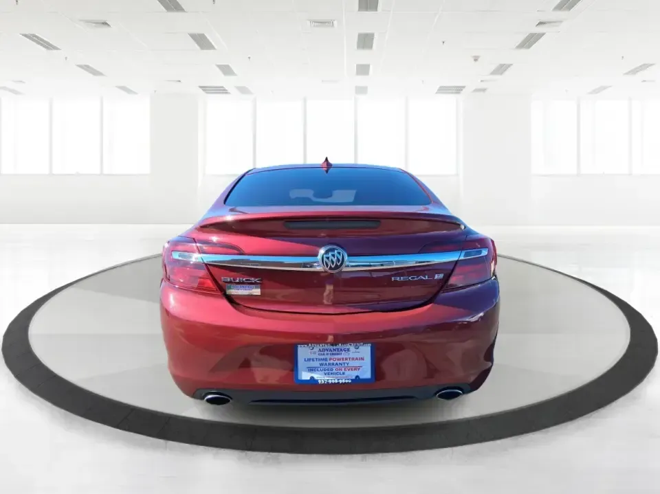 2017 Buick Regal Turbo Sport Touring (2G4GL5EX9H9) with an 2L I-4 gasoline direct injection engine, 6A transmission, located at 1099 N County Rd 25A, Troy, OH, 45373, (937) 908-9800, 40.057079, -84.212883 - Need a sporty, comfortable commuter that still feels special on date night, errands around town, or a weekend run up I75? This 2017 Buick Regal Turbo Sport Touring in Crimson Red Tintcoat fits the lifestyle of drivers who want a refined sedan with confident power for daily miles, plus the kind of fe - Photo#3