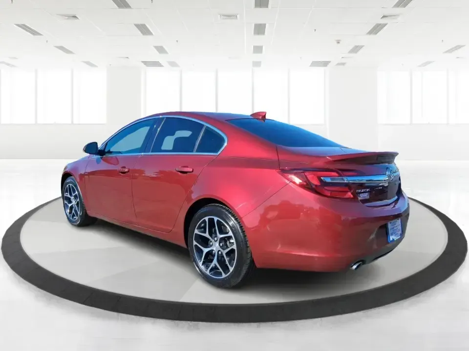 2017 Buick Regal Turbo Sport Touring (2G4GL5EX9H9) with an 2L I-4 gasoline direct injection engine, 6A transmission, located at 1099 N County Rd 25A, Troy, OH, 45373, (937) 908-9800, 40.057079, -84.212883 - Need a sporty, comfortable commuter that still feels special on date night, errands around town, or a weekend run up I75? This 2017 Buick Regal Turbo Sport Touring in Crimson Red Tintcoat fits the lifestyle of drivers who want a refined sedan with confident power for daily miles, plus the kind of fe - Photo#4