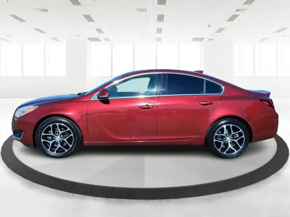 2017 Buick Regal Turbo Sport Touring (2G4GL5EX9H9) with an 2L I-4 gasoline direct injection engine, 6A transmission, located at 1099 N County Rd 25A, Troy, OH, 45373, (937) 908-9800, 40.057079, -84.212883 - Need a sporty, comfortable commuter that still feels special on date night, errands around town, or a weekend run up I75? This 2017 Buick Regal Turbo Sport Touring in Crimson Red Tintcoat fits the lifestyle of drivers who want a refined sedan with confident power for daily miles, plus the kind of fe - Photo#5
