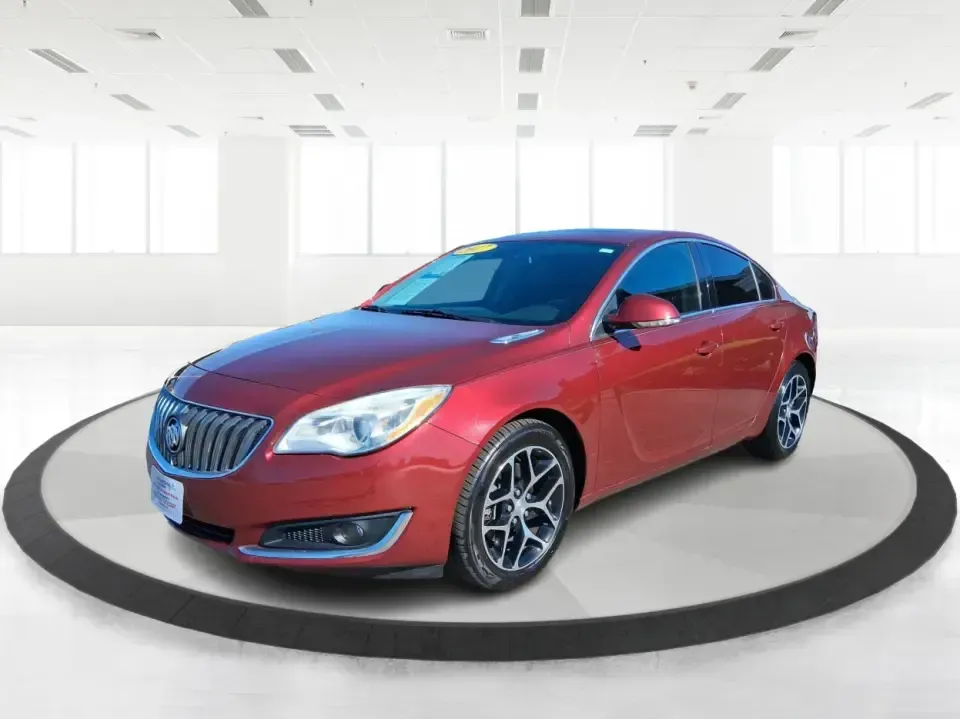 2017 Buick Regal Turbo Sport Touring (2G4GL5EX9H9) with an 2L I-4 gasoline direct injection engine, 6A transmission, located at 1099 N County Rd 25A, Troy, OH, 45373, (937) 908-9800, 40.057079, -84.212883 - Need a sporty, comfortable commuter that still feels special on date night, errands around town, or a weekend run up I75? This 2017 Buick Regal Turbo Sport Touring in Crimson Red Tintcoat fits the lifestyle of drivers who want a refined sedan with confident power for daily miles, plus the kind of fe - Photo#8