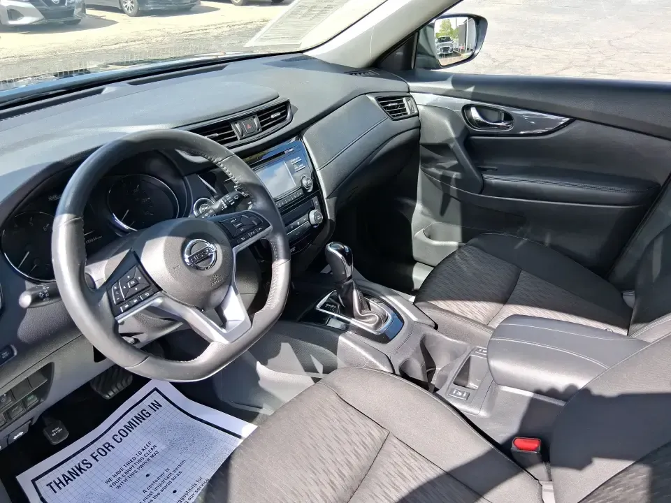 2017 Nissan Rogue SV (KNMAT2MV0HP) with an 2.5L I-4 DOHC engine, CVT transmission, located at 8750 N County Rd 25A, Piqua, OH, 45356, (937) 908-9800, 40.164391, -84.232513 - Picture your next road trip up I75 with the family, a weekend run to Indian Lake, or a confidence-inspiring commute through Miami County in a versatile SUV that's built to handle Ohio's changing seasons. This **2017 Nissan Rogue SV** in **Magnetic Black** brings the everyday practicality busy househ - Photo#9