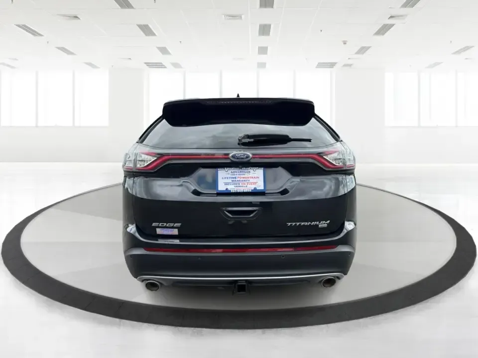 2015 Ford Edge Titanium (2FMTK4K82FB) with an 3.5L V6 DOHC 24V engine, 6-Speed Automatic transmission, located at 1184 Kauffman Ave, Fairborn, OH, 45324, (937) 908-9800, 39.807072, -84.030914 - Need a comfortable, confident SUV for Dayton-area commuting, school drop-offs, and spontaneous weekend getaways to Yellow Springs? This 2015 Ford Edge Titanium in Tuxedo Black Metallic blends everyday practicality with upscale features, giving you a road-trip-ready ride that fits a busy life in Fair - Photo#3