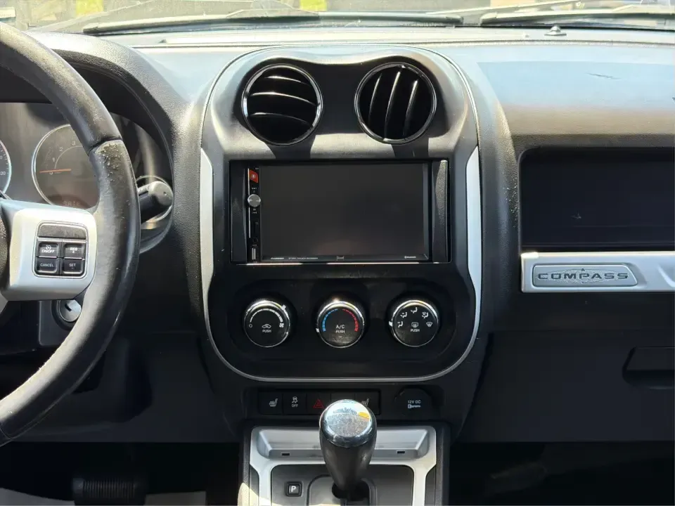 2017 Jeep Compass Latitude 4x4 (1C4NJDEB3HD) with an 2.4L I-4 DOHC engine, 6A transmission, located at 1230 East Main St, Xenia, OH, 45385, (937) 908-9800, 39.688026, -83.910172 - Ready for weekend escapes to John Bryan State Park, everyday school drop-offs, and confident winter commutes on US-35? This 2017 Jeep Compass Latitude 4x4 in Black Clearcoat is the kind of compact SUV that fits real life in Xenia, OH-easy to park around downtown, comfortable for long drives toward D - Photo#13