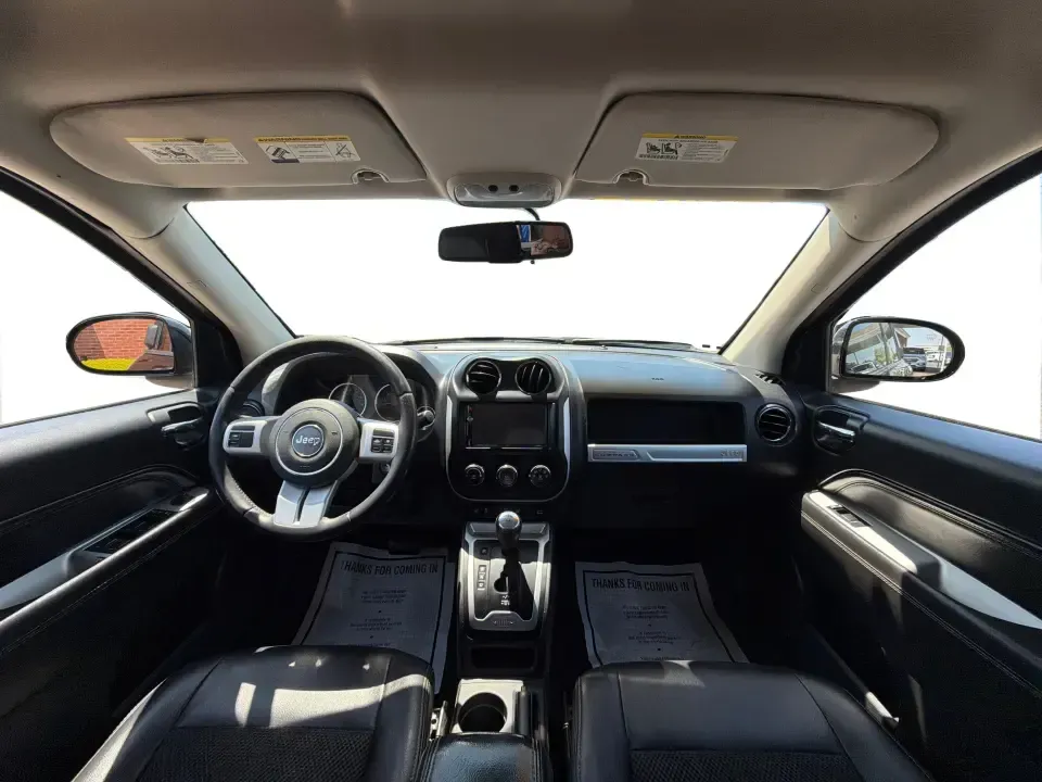 2017 Jeep Compass Latitude 4x4 (1C4NJDEB3HD) with an 2.4L I-4 DOHC engine, 6A transmission, located at 1230 East Main St, Xenia, OH, 45385, (937) 908-9800, 39.688026, -83.910172 - Ready for weekend escapes to John Bryan State Park, everyday school drop-offs, and confident winter commutes on US-35? This 2017 Jeep Compass Latitude 4x4 in Black Clearcoat is the kind of compact SUV that fits real life in Xenia, OH-easy to park around downtown, comfortable for long drives toward D - Photo#19
