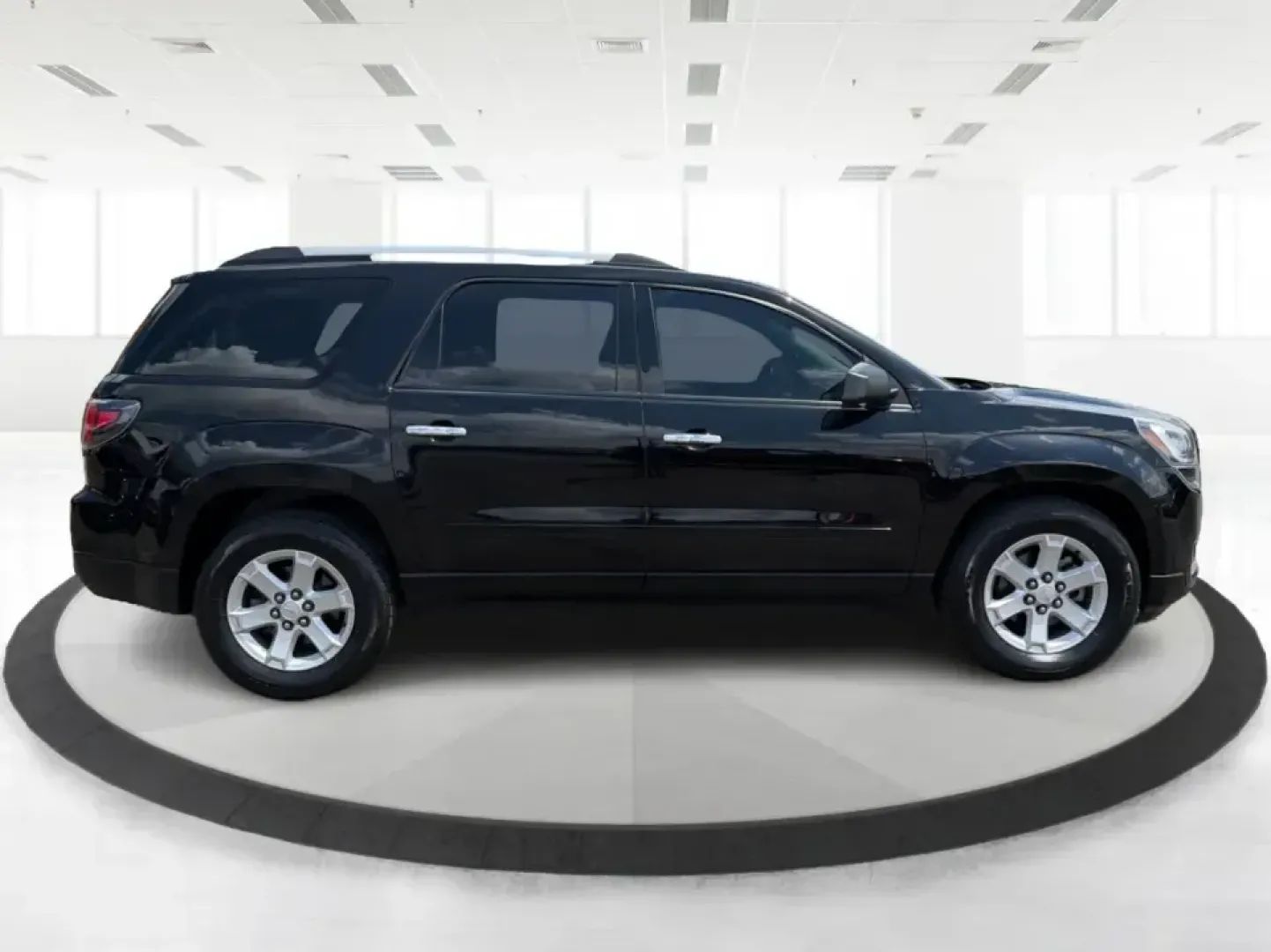 2016 GMC Acadia SLE-2 (1GKKVPKD1GJ) with an 3.6L V-6 gasoline direct injection engine, 6A transmission, located at 401 Woodman Dr, Riverside, OH, 45431, (937) 908-9800, 39.760899, -84.123421 - Need one SUV that can handle school drop-offs, long commutes, and weekend getaways to the MetroParks without feeling cramped? This 2016 GMC Acadia SLE-2 in Ebony Twilight Metallic is a smart fit for busy families and active drivers who want three-row flexibility, confident traction, and everyday com- Photo#1