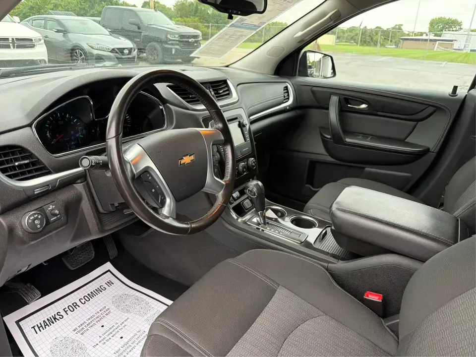 2016 Chevrolet Traverse 1LT (1GNKRGKD1GJ) with an 3.6L V-6 gasoline direct injection engine, 6A transmission, located at 8750 N County Rd 25A, Piqua, OH, 45356, (937) 908-9800, 40.164391, -84.232513 - Load up the kids, the cooler, and the weekend plans-this 2016 Chevrolet Traverse 1LT is the kind of family-ready SUV that makes school runs, long commutes, and Ohio road trips feel simpler. With three-row flexibility, a confident 3.6L V6, and everyday comfort features, it's a smart pick for growing - Photo#9