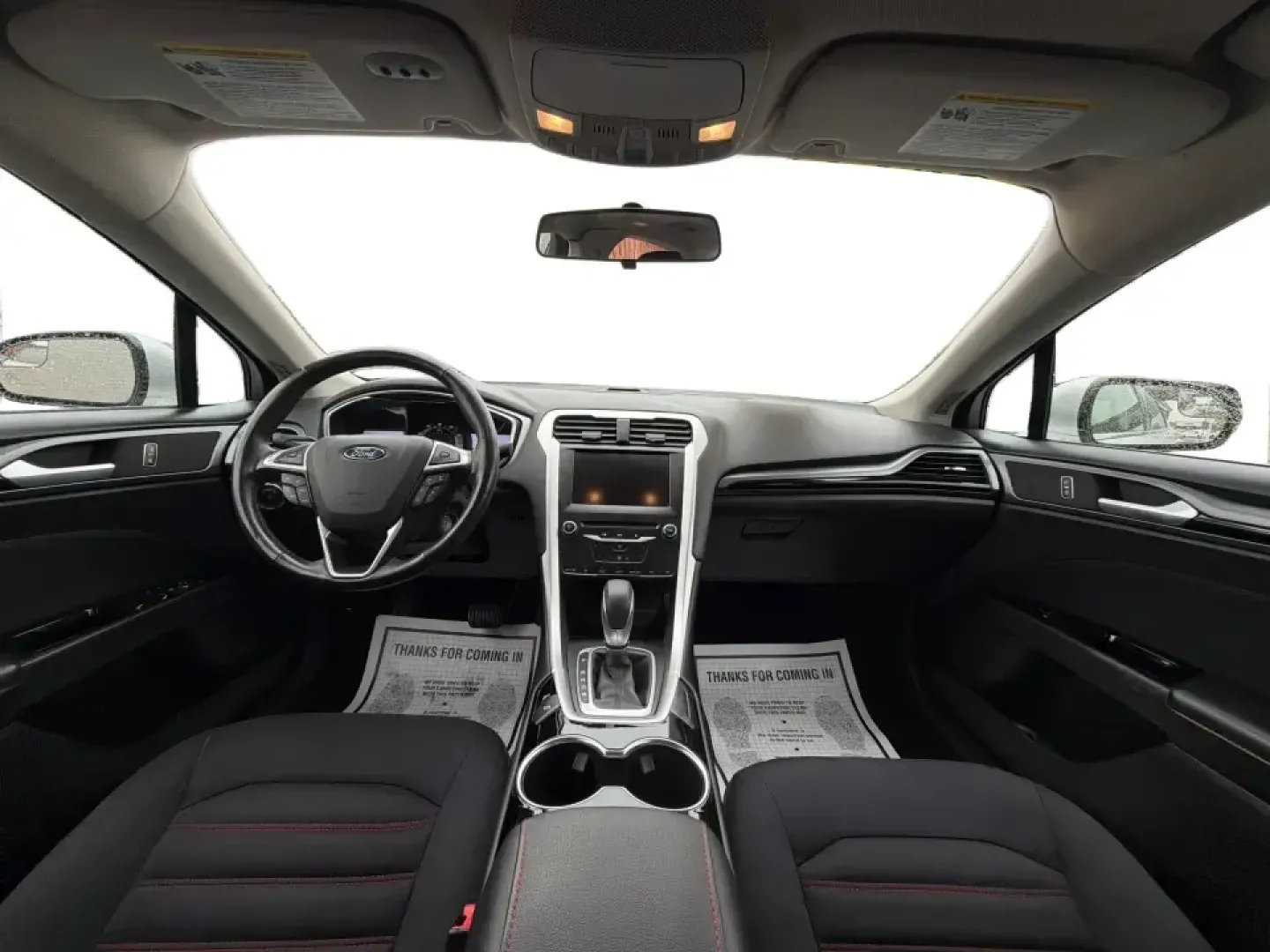 2014 Ford Fusion SE (3FA6P0H90ER) with an 2.0L L4 DOHC 16V engine, located at 1951 S Dayton Lakeview Rd., New Carlisle, OH, 45344, (937) 908-9800, 39.890999, -84.050255 - Picture your next week: smooth commutes down I70, quick errands to Kroger, and a comfortable weekend drive to Dayton or Springfield-without driving something that feels bare-bones. This 2014 Ford Fusion SE in Ingot Silver Metallic fits real life in New Carlisle, Ohio, with the kind of practical comf- Photo#21