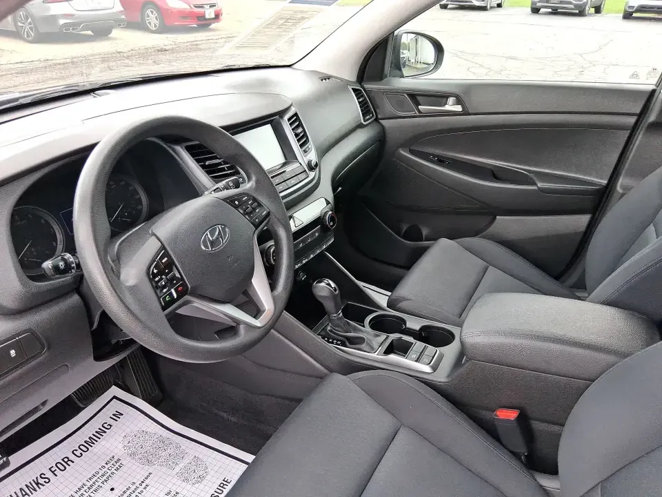 2018 Hyundai Tucson SEL (KM8J33A41JU) with an Nu 2L I-4 gasoline direct injection engine, 6A transmission, located at 880 E. National Road, Vandalia, OH, 45377, (937) 908-9800, 39.891918, -84.183594 - Picture your next week: an easy school drop-off, a smooth commute down US-35, and a weekend escape to Caesar Creek with enough room for coolers, strollers, or hiking gear. This 2018 Hyundai Tucson SEL is the kind of compact SUV that fits real life in Xenia-practical for growing families, comfortable - Photo#9