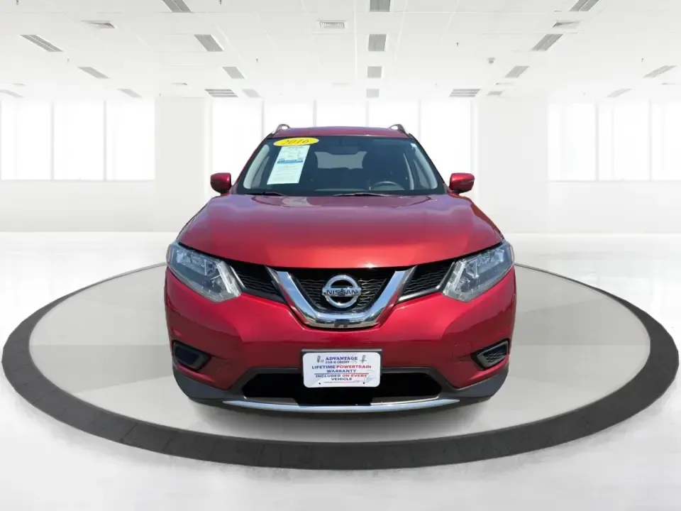 2016 Nissan Rogue S (JN8AT2MVXGW) with an 2.5L I-4 DOHC engine, CVT transmission, located at 1099 N County Rd 25A, Troy, OH, 45373, (937) 908-9800, 40.057079, -84.212883 - Picture your next Ohio weekend: loading up groceries for the week, packing sports gear for the kids, or heading out for a day trip to Dayton or the Miami Valley-without feeling cramped or stressed. This Cayenne Red 2016 Nissan Rogue S is the kind of compact SUV that fits real-life routines: comforta - Photo#7