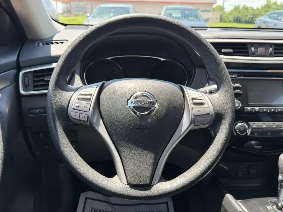 2016 Nissan Rogue S (JN8AT2MVXGW) with an 2.5L I-4 DOHC engine, CVT transmission, located at 1099 N County Rd 25A, Troy, OH, 45373, (937) 908-9800, 40.057079, -84.212883 - Picture your next Ohio weekend: loading up groceries for the week, packing sports gear for the kids, or heading out for a day trip to Dayton or the Miami Valley-without feeling cramped or stressed. This Cayenne Red 2016 Nissan Rogue S is the kind of compact SUV that fits real-life routines: comforta - Photo#16