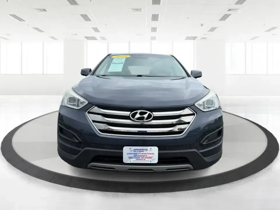 2015 Hyundai Santa Fe 2.4L (5XYZTDLB6FG) with an Theta II 2.4L I-4 gasoline direct injection engine, 6-Speed Automatic transmission, located at 401 Woodman Dr, Riverside, OH, 45431, (937) 908-9800, 39.760899, -84.123421 - Need one SUV that can handle school drop-offs, weekday commutes, and the occasional weekend escape to Eastwood MetroPark or a day trip down I-75? This 2015 Hyundai Santa Fe 2.4L in Mineral Gray fits that real-life rhythm with confident SUV versatility, family-friendly space, and comfort features tha - Photo#7