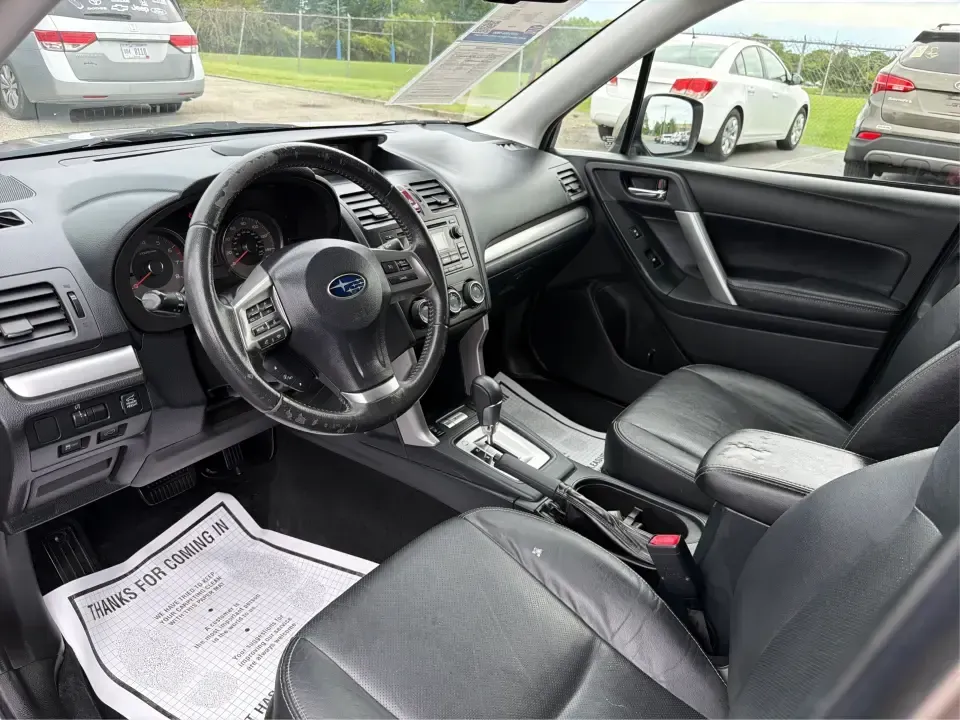 2015 Subaru Forester 2.5i Limited (JF2SJAHC8FH) with an 2.5L H-4 DOHC engine, 6-Speed Automatic transmission, located at 401 Woodman Dr, Riverside, OH, 45431, (937) 908-9800, 39.760899, -84.123421 - Adventure-ready for Midwest weather and everyday life, this 2015 Subaru Forester 2.5i Limited is a smart fit for commuters, active families, and weekend explorers who want confident traction, flexible cargo space, and a comfortable cabin. Whether you're loading up for a soccer Saturday, commuting ac - Photo#9