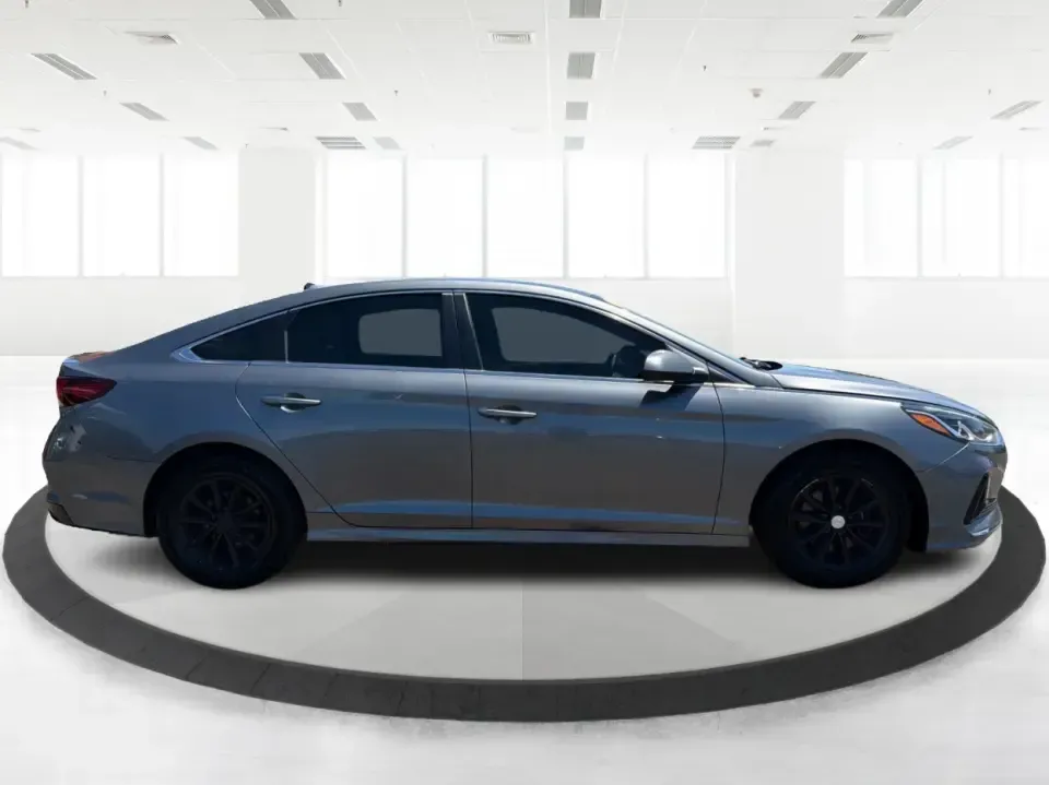 2018 Hyundai Sonata ECO (5NPE24AA3JH) with an 1.6L I-4 gasoline direct injection engine, 7A transmission, located at 1951 S Dayton Lakeview Rd., New Carlisle, OH, 45344, (937) 908-9800, 39.890999, -84.050255 - Need a smart, efficient sedan that can handle a busy weekday commute to Dayton, quick school drop-offs, and the occasional weekend run to Springfield without draining your budget? This 2018 Hyundai Sonata ECO in sleek Machine Gray is an ideal fit for drivers who want comfort, tech, and fuel-friendly - Photo#1