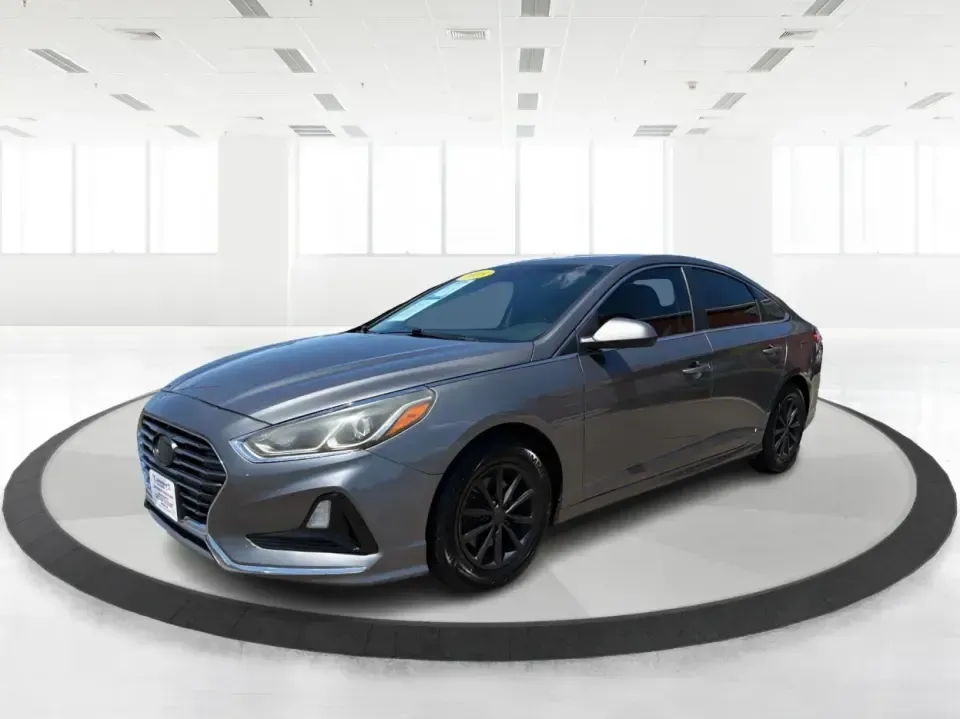 2018 Hyundai Sonata ECO (5NPE24AA3JH) with an 1.6L I-4 gasoline direct injection engine, 7A transmission, located at 1951 S Dayton Lakeview Rd., New Carlisle, OH, 45344, (937) 908-9800, 39.890999, -84.050255 - Need a smart, efficient sedan that can handle a busy weekday commute to Dayton, quick school drop-offs, and the occasional weekend run to Springfield without draining your budget? This 2018 Hyundai Sonata ECO in sleek Machine Gray is an ideal fit for drivers who want comfort, tech, and fuel-friendly - Photo#8