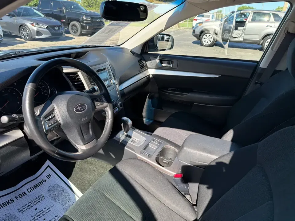 2013 Subaru Outback 2.5i Premium (4S4BRBGC7D3) with an 2.5L H-4 DOHC engine, Continuously Variable Transmission (CVT) transmission, located at 880 E. National Road, Vandalia, OH, 45377, (937) 908-9800, 39.891918, -84.183594 - For commuters who battle I-75 traffic, families shuttling between school and practice, or weekend explorers heading out toward Caesar Creek and the Miami Valley trails, this 2013 Subaru Outback 2.5i Premium is built around real-life versatility. With Subaru's confidence-inspiring AWD, a roomy hatchb - Photo#9