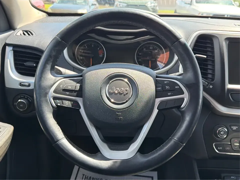2016 Jeep Cherokee Limited 4WD (1C4PJMDB9GW) with an 2.4L L4 DOHC 16V engine, 9A transmission, located at 1099 N County Rd 25A, Troy, OH, 45373, (937) 908-9800, 40.057079, -84.212883 - Picture your next weekend: loading up the family for a quick trip to Charleston Falls Preserve, cruising out toward Taylorsville MetroPark, or taking the scenic backroads around Troy with confident four-wheel-drive capability and premium comfort. This 2016 Jeep Cherokee Limited 4WD in standout True- Photo#16