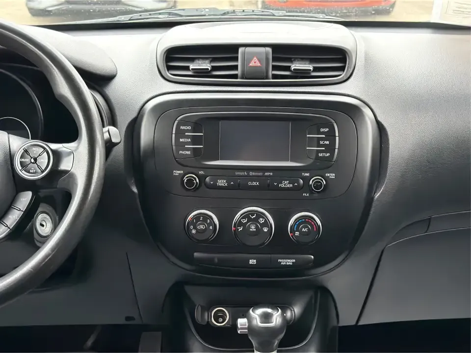 2016 Kia Soul + (KNDJP3A5XG7) with an 2L I-4 gasoline direct injection engine, 6A transmission, located at 401 Woodman Dr, Riverside, OH, 45431, (937) 908-9800, 39.760899, -84.123421 - Busy commute on I-75, quick errands around Riverside, or a weekend run to Carillon Historical Park and the Dayton riverfront-this 2016 Kia Soul + is the kind of small hatchback that fits real life. With its easy-to-park size, flexible cargo area, and standout Solar Yellow paint, it's a smart pick fo - Photo#12