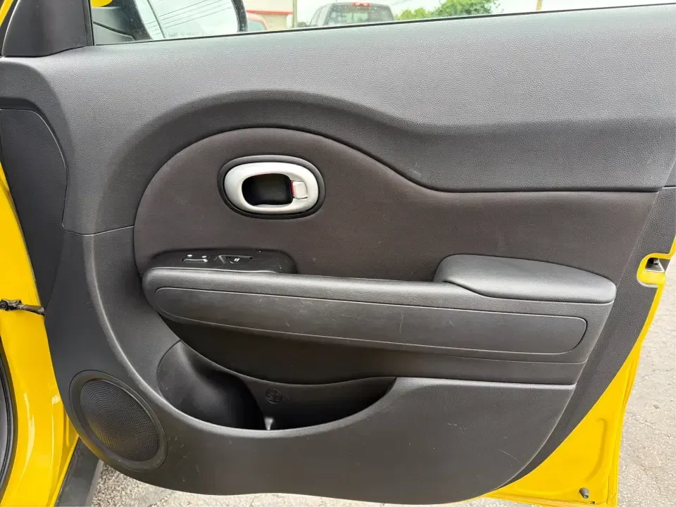2016 Kia Soul + (KNDJP3A5XG7) with an 2L I-4 gasoline direct injection engine, 6A transmission, located at 401 Woodman Dr, Riverside, OH, 45431, (937) 908-9800, 39.760899, -84.123421 - Busy commute on I-75, quick errands around Riverside, or a weekend run to Carillon Historical Park and the Dayton riverfront-this 2016 Kia Soul + is the kind of small hatchback that fits real life. With its easy-to-park size, flexible cargo area, and standout Solar Yellow paint, it's a smart pick fo - Photo#19