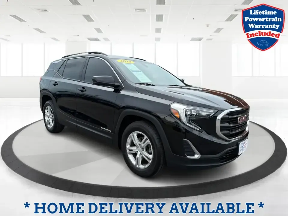 2019 GMC Terrain SLE (3GKALMEV8KL) with an 1.4L L4 DOHC 16V TURBO engine, 6A transmission, located at 880 E. National Road, Vandalia, OH, 45377, (937) 908-9800, 39.891918, -84.183594 - Picture your next week: a smooth commute down I75, a quick grocery run near the Dayton International Airport, and a weekend escape to local favorites like the National Museum of the U.S. Air Force or a stroll around nearby Englewood MetroPark. The 2019 GMC Terrain SLE makes that lifestyle easy to pi - Photo#0