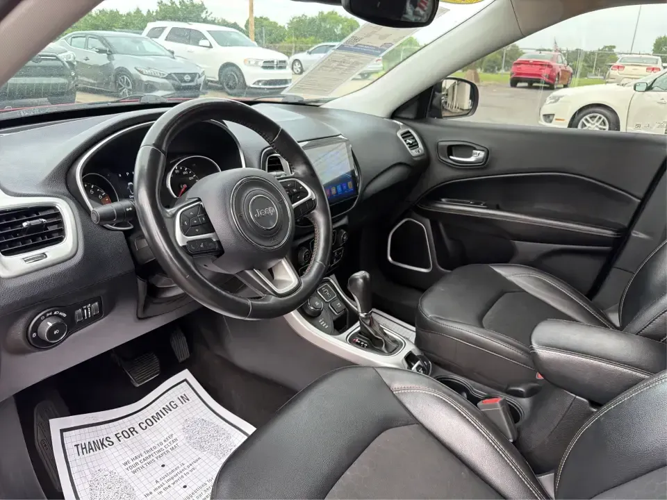 2019 Jeep Compass Latitude 4x4 (3C4NJDBB9KT) with an 2.4L L4 DOHC 16V engine, located at 1951 S Dayton Lakeview Rd., New Carlisle, OH, 45344, (937) 908-9800, 39.890999, -84.050255 - Whether you're commuting from New Carlisle to Dayton, loading up for a family weekend at George Rogers Clark Park, or chasing fall colors along OH-235 and I-70, this 2019 Jeep Compass Latitude 4x4 is built for real life-comfortable for the daily grind, confident when the weather turns, and versatile - Photo#9