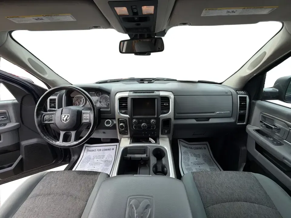 2016 Ram 1500 Big Horn (3C6RR7LT3GG) with an 5.7L V8 OHV 16V engine, 6A transmission, located at 401 Woodman Dr, Riverside, OH, 45431, (937) 908-9800, 39.760899, -84.123421 - Weekend projects, lake-day getaways, and winter commutes across the Miami Valley all get easier when you've got a full-size 4x4 that can haul, tow, and keep everyone comfortable. This **2016 Ram 1500 Big Horn Crew Cab 4WD** in eye-catching **True Blue Pearlcoat** is built for the Riverside, OH lifes - Photo#20