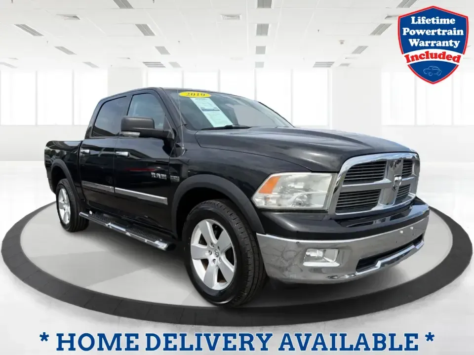 2010 Dodge Ram 1500 Laramie Crew Cab 4WD (1D7RV1CT3AS) with an 5.7L V8 OHV 16V engine, 5-Speed Automatic transmission, located at 1951 S Dayton Lakeview Rd., New Carlisle, OH, 45344, (937) 908-9800, 39.890999, -84.050255 - Need one truck that can pull weekend toys, handle Midwest weather, and still feel comfortable for the daily drive? This 2010 Dodge Ram 1500 Laramie Crew Cab 4WD is built for real life in and around New Carlisle-whether you're hauling supplies for a home project, towing a trailer out toward Buck Cree - Photo#0