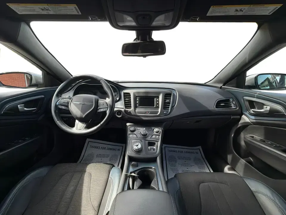 2015 Chrysler 200 S (1C3CCCBG2FN) with an 3.6L V6 DOHC 24V FFV engine, 9-Speed Automatic transmission, located at 1184 Kauffman Ave, Fairborn, OH, 45324, (937) 908-9800, 39.807072, -84.030914 - Need a comfortable, stylish sedan for daily commuting between Wright-Patterson AFB, Beavercreek shopping runs, and weekends out at Fairborn's community events? This 2015 Chrysler 200 S is built for real-life driving-smooth on I-675, easy to park around Downtown Fairborn, and roomy enough for five pa - Photo#21