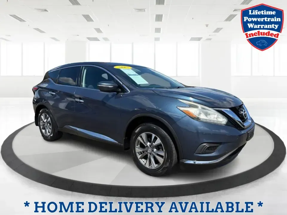 2015 Nissan Murano Platinum AWD (5N1AZ2MH4FN) with an 3.5L V6 DOHC 24V engine, Continuously Variable Transmission transmission, located at 1230 East Main St, Xenia, OH, 45385, (937) 908-9800, 39.688026, -83.910172 - Picture your next weekend escape: five seats filled, luggage packed, and you're cruising from Xenia toward Caesar Creek or up I675 for dinner in Beavercreek-comfortable, confident, and ready for Ohio's changing weather. This 2015 Nissan Murano Platinum AWD is the kind of SUV that fits real life, whe- Photo#0