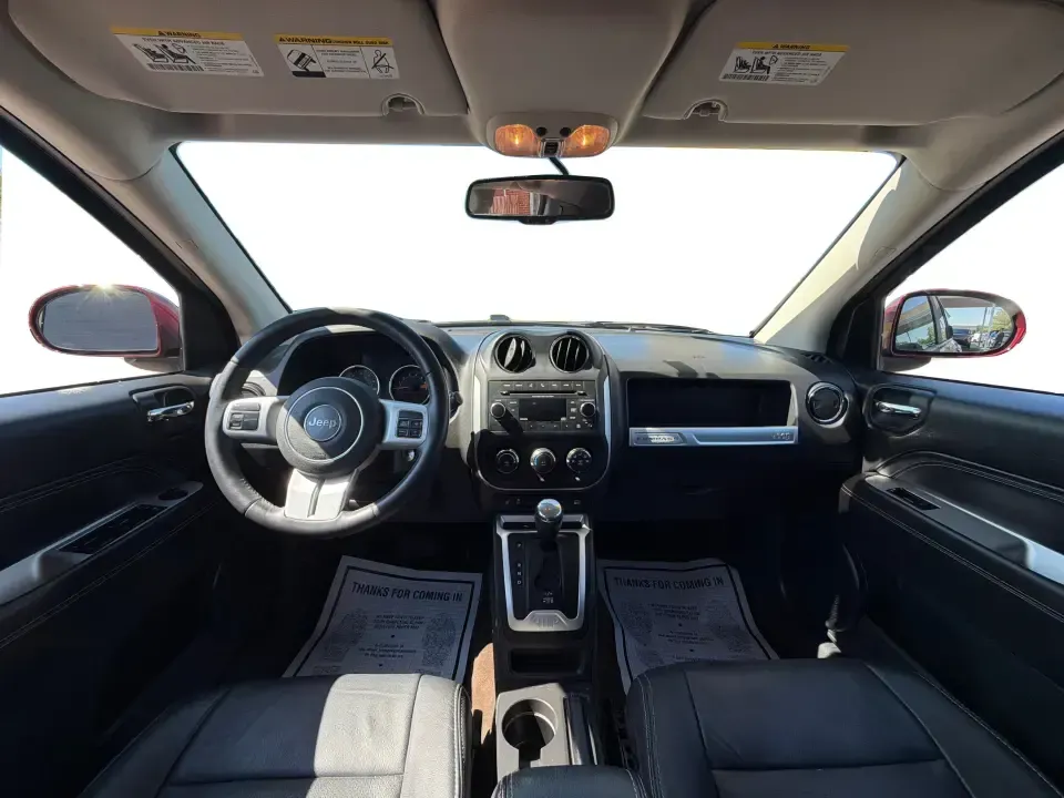2017 Jeep Compass Latitude FWD (1C4NJCEB2HD) with an 2.4L L4 DOHC 16V engine, CVT transmission, located at 4508 South Dixie Dr, Moraine, OH, 45439, (937) 908-9800, 39.689976, -84.218452 - Weekend plans, daily commutes, and quick getaways around the Miami Valley feel easier when you've got a compact SUV that's comfortable, efficient, and ready for real life. This **2017 Jeep Compass Latitude FWD** in eye-catching **Deep Cherry Red Crystal Pearlcoat** is a smart fit for drivers who wan- Photo#18