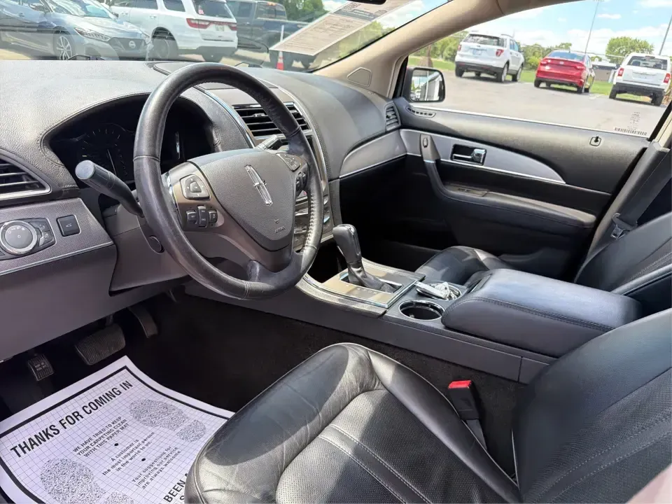 2014 Lincoln MKX AWD (2LMDJ8JK2EB) with an 3.7L V6 DOHC 24V engine, 6-Speed Automatic transmission, located at 1951 S Dayton Lakeview Rd., New Carlisle, OH, 45344, (937) 908-9800, 39.890999, -84.050255 - Weekend getaways to Huber Heights, winter commutes down I70, or a comfortable daily run from New Carlisle to Springfield feel a lot more relaxing when your SUV brings premium comfort and confident traction. This **2014 Lincoln MKX AWD** is the kind of midsize luxury SUV that fits real life: roomy fo- Photo#9