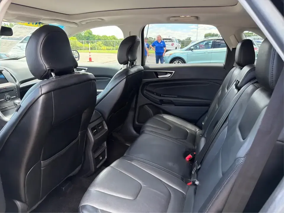 2016 Ford Edge Titanium (2FMPK3K97GB) with an 2.0L L4 DOHC 16V engine, 6A transmission, located at 401 Woodman Dr, Riverside, OH, 45431, (937) 908-9800, 39.760899, -84.123421 - Need an SUV that can handle the weekday grind to Wright-Patterson, school drop-offs, and spontaneous weekend getaways without feeling like a compromise? This 2016 Ford Edge Titanium is built for real life in the Miami Valley-comfortable for long commutes, roomy for growing families, and refined enou- Photo#10